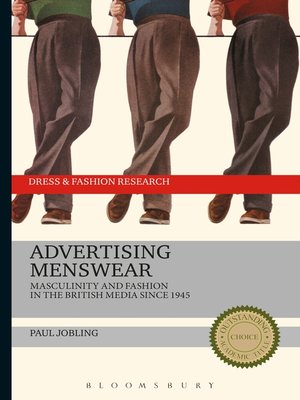 cover image of Advertising Menswear